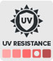Widerstand gegen ultraviolette Strahlen